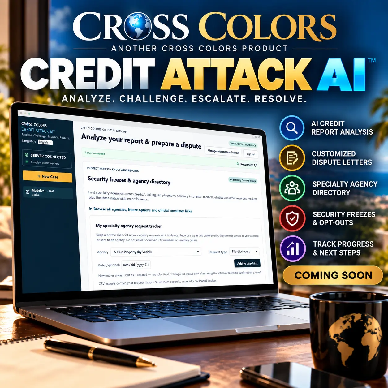 Cross Colors Credit Attack AI